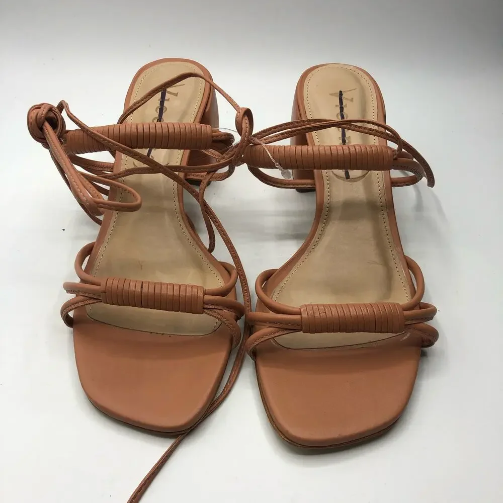 Free People X Vicenza Talons Love Struck Strappy Sandals Brown Size EU 38 / US 9